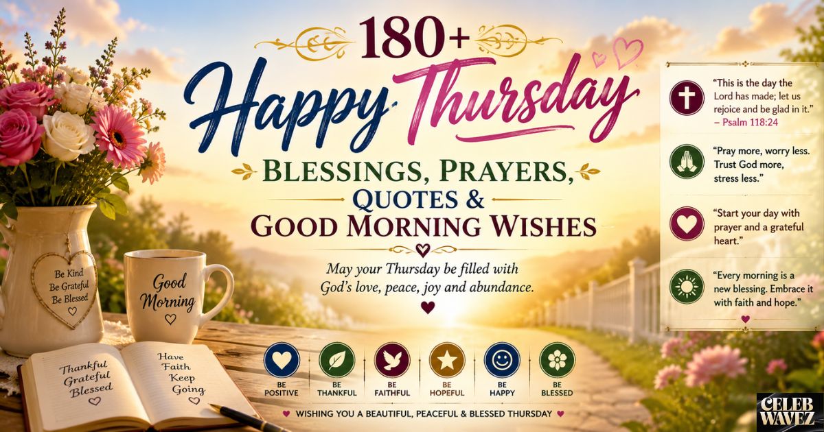 Happy Thursday Blessings
