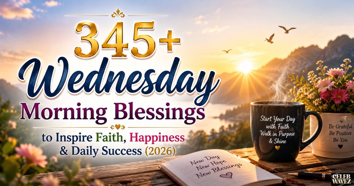 Wednesday Morning Blessings