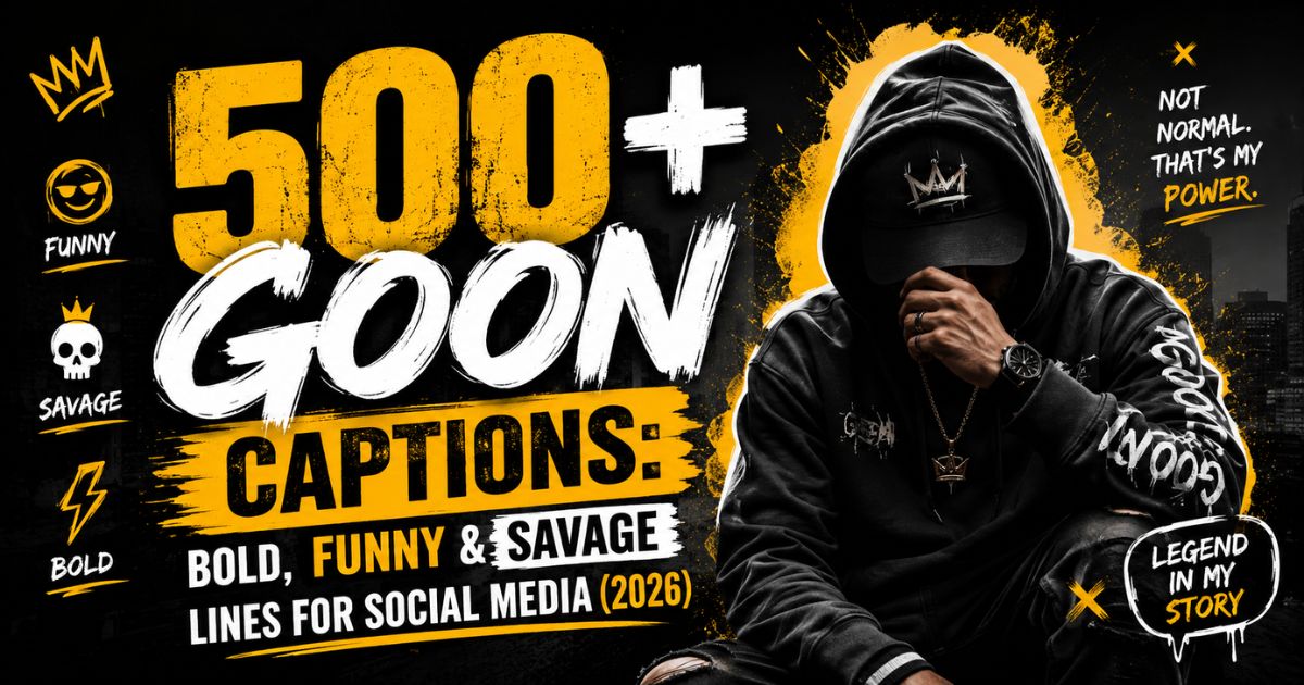 Goon Captions