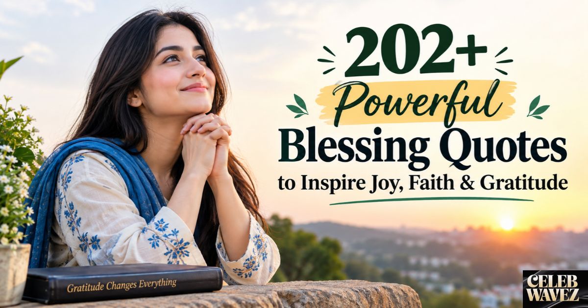 Blessing Quotes